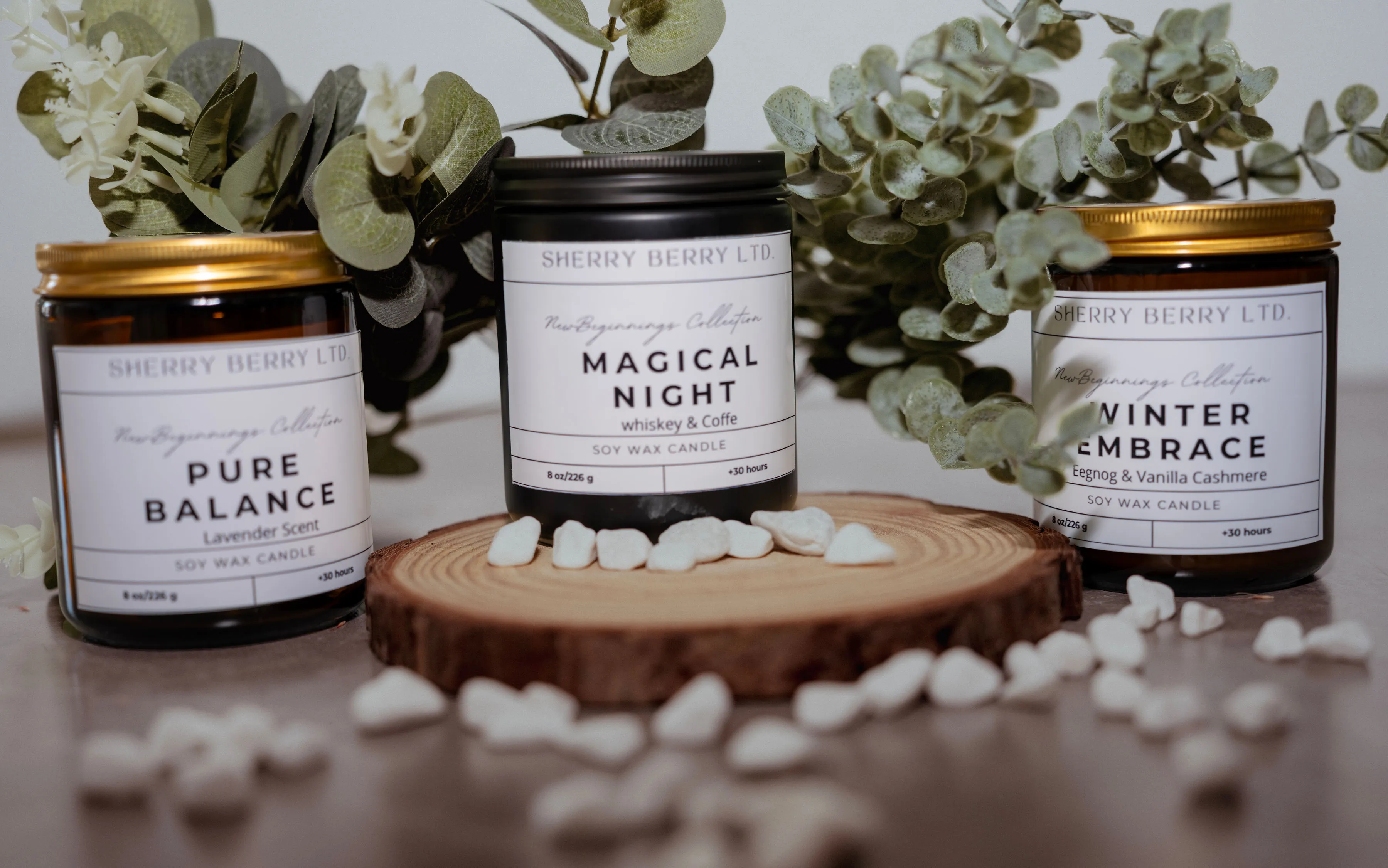 Artisan candles ambiance 1