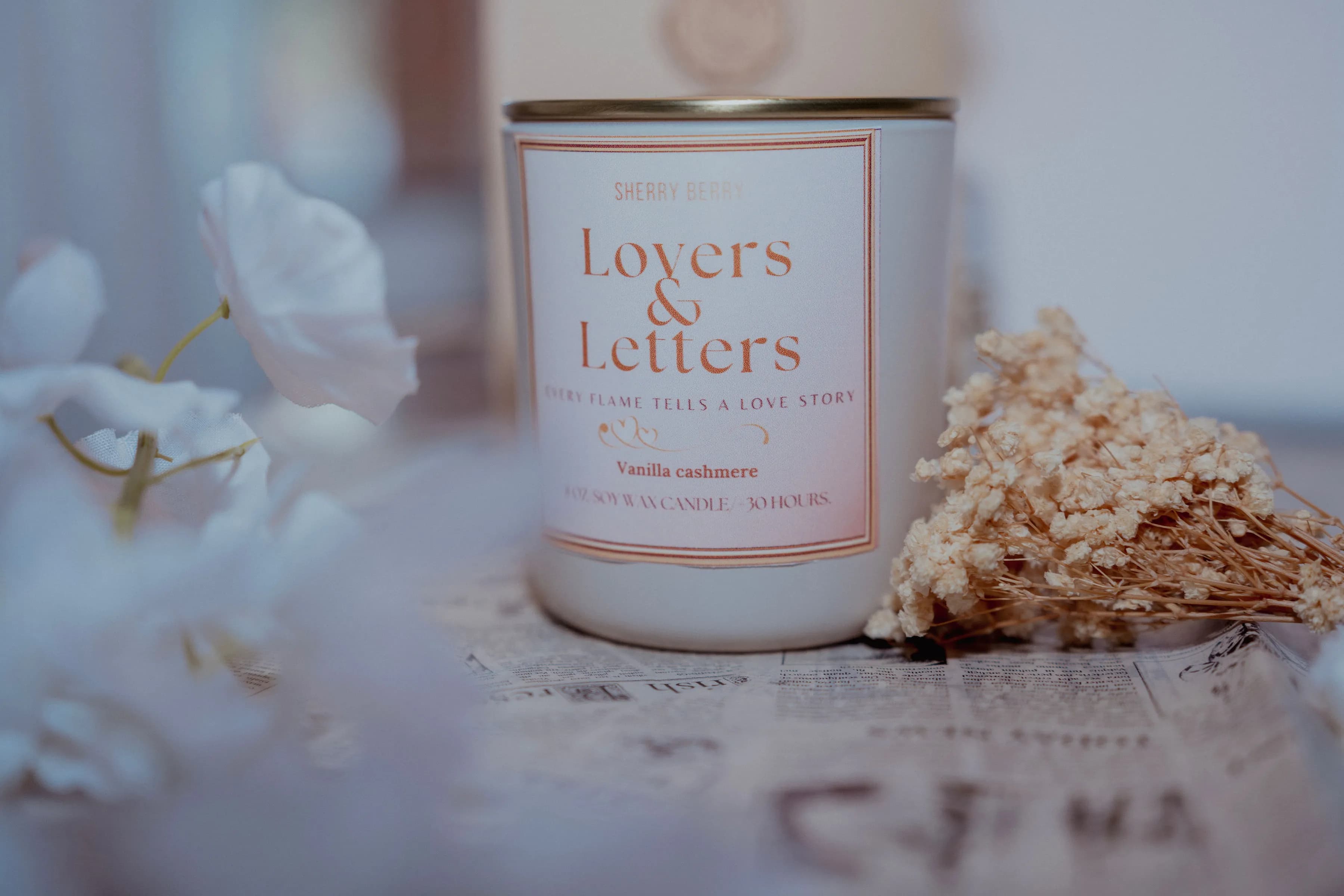 Amber Nights candle project