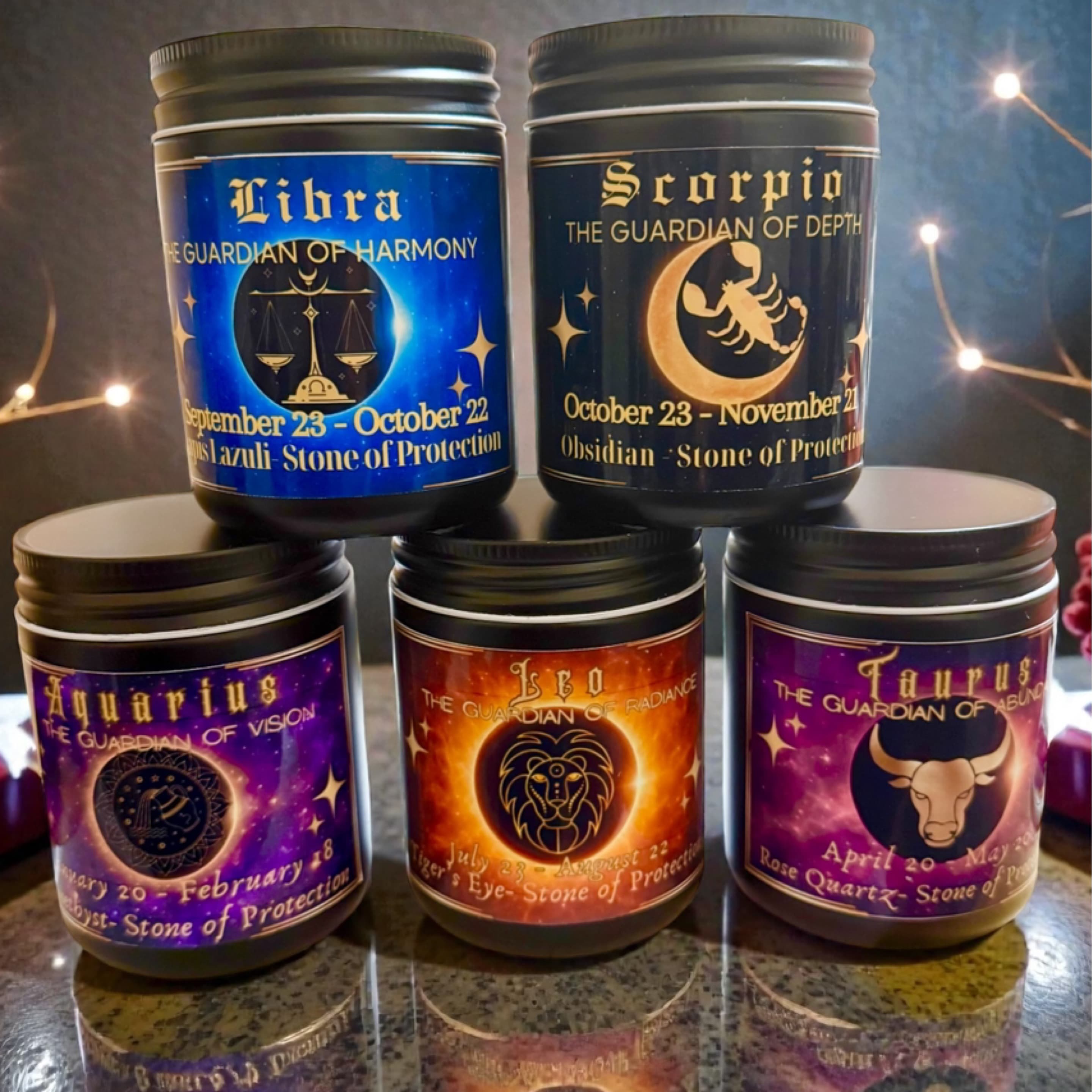 Zodiac Sign Candles